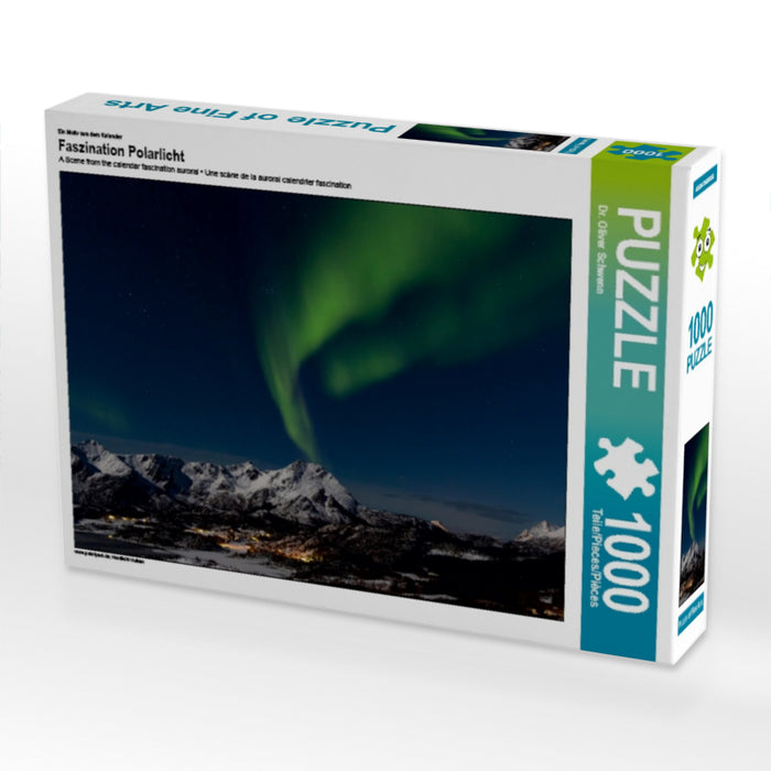 Ein Motiv aus dem Kalender Faszination Polarlicht 1000 Teile Puzzle quer - CALVENDO Foto-Puzzle'