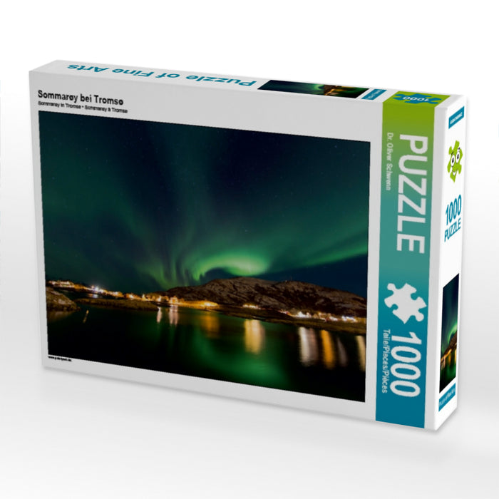 Sommarøy bei Tromsø 1000 Teile Puzzle quer - CALVENDO Foto-Puzzle'