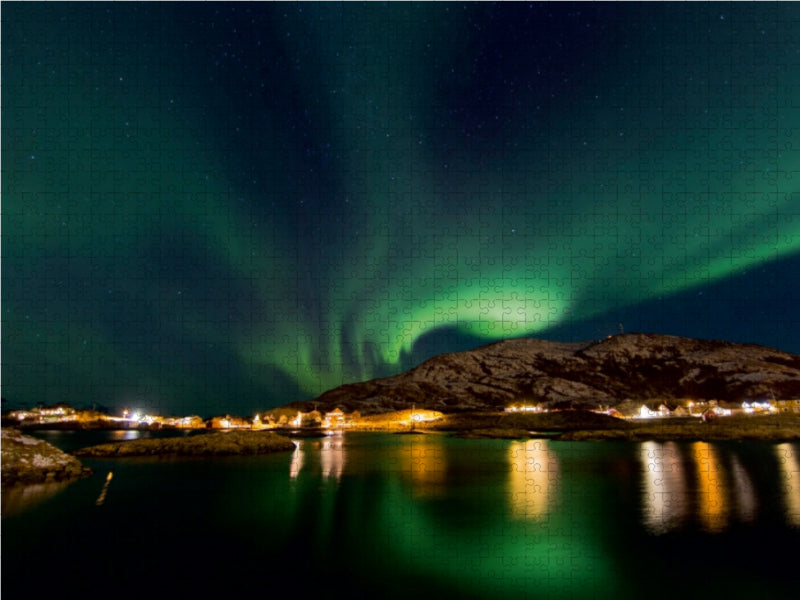 Sommarøy bei Tromsø 1000 Teile Puzzle quer - CALVENDO Foto-Puzzle'