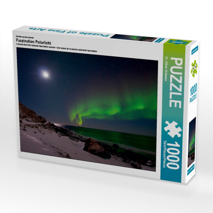 Ein Motiv aus dem Kalender Faszination Polarlicht 1000 Teile Puzzle quer - CALVENDO Foto-Puzzle'