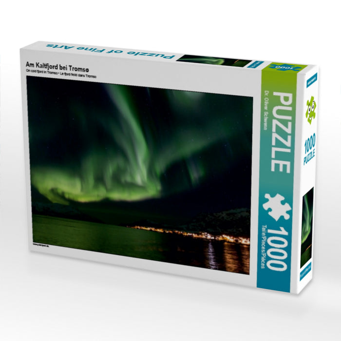 Am Kaltfjord bei Tromsø 1000 Teile Puzzle quer - CALVENDO Foto-Puzzle'