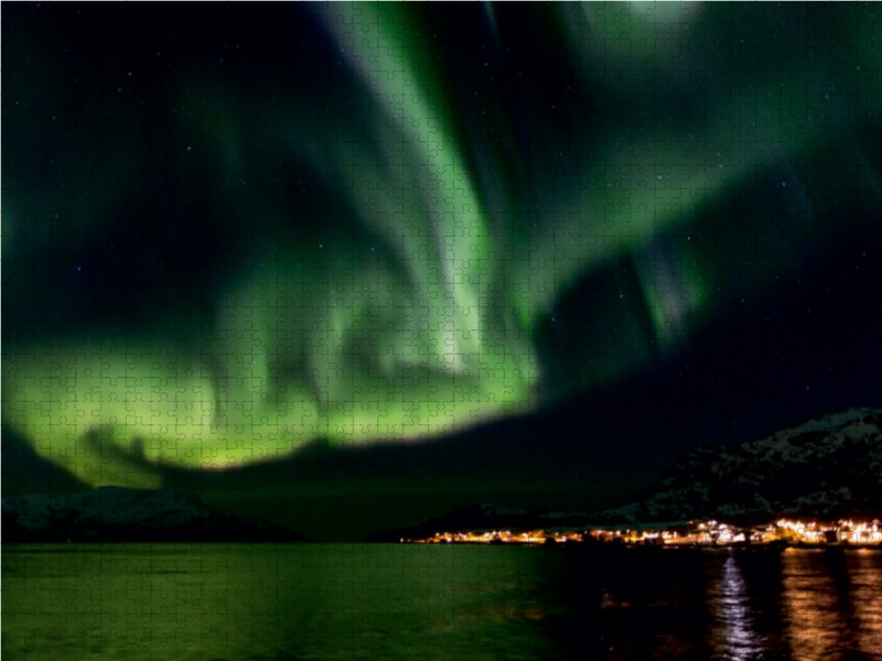 Am Kaltfjord bei Tromsø 1000 Teile Puzzle quer - CALVENDO Foto-Puzzle'