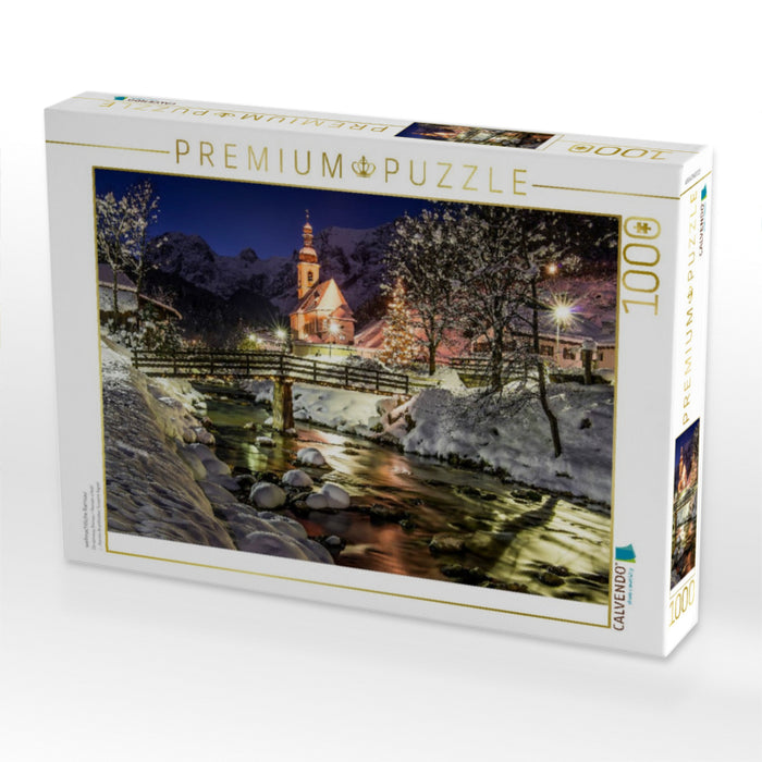 weihnachtliche Ramsau - CALVENDO Foto-Puzzle'