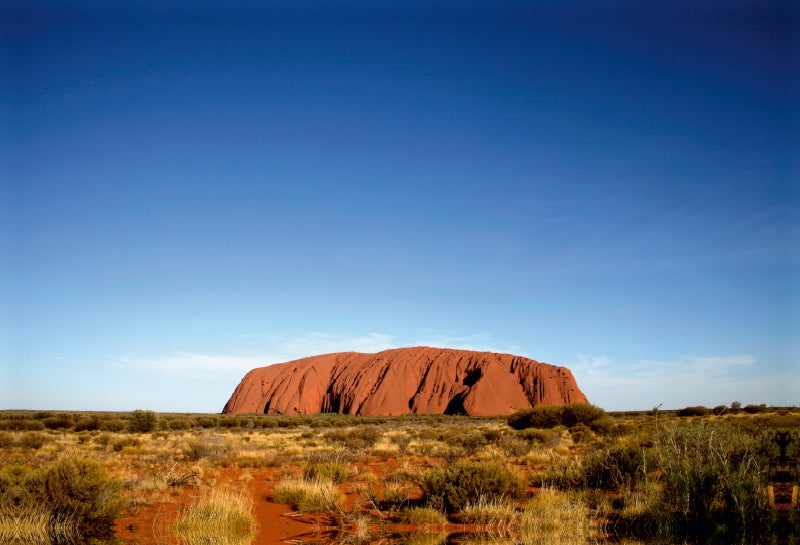 Premium Textil-Leinwand Ayers Rock