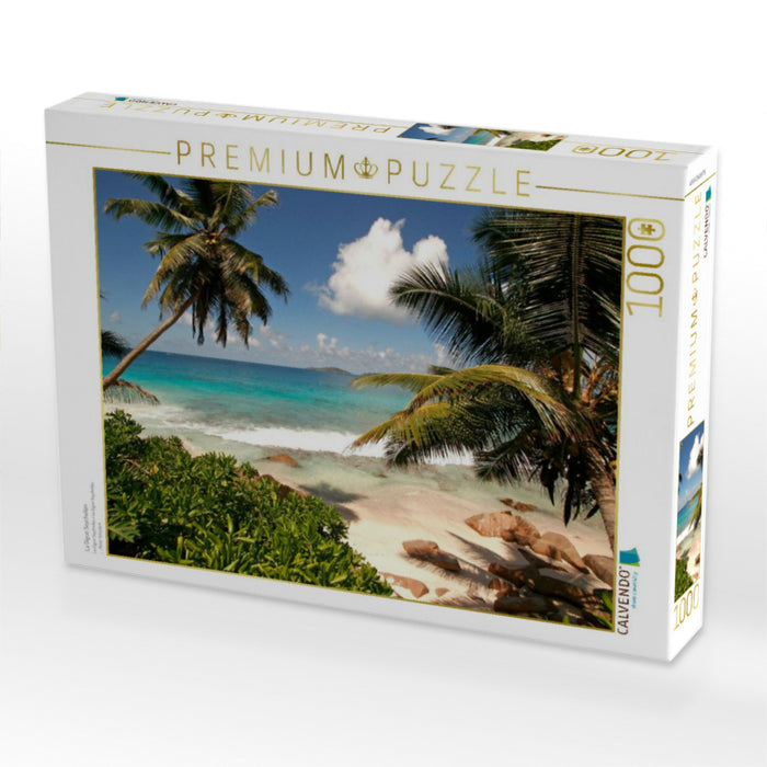 La Digue Seychellen - CALVENDO Foto-Puzzle'