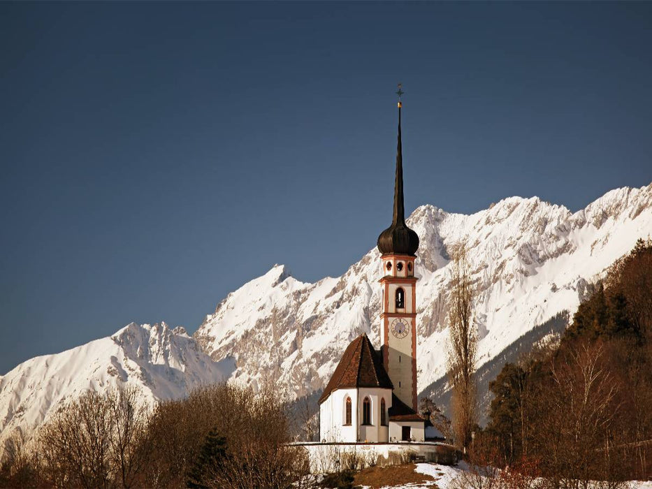 Inntal Kirche St. Georg - CALVENDO Foto-Puzzle'
