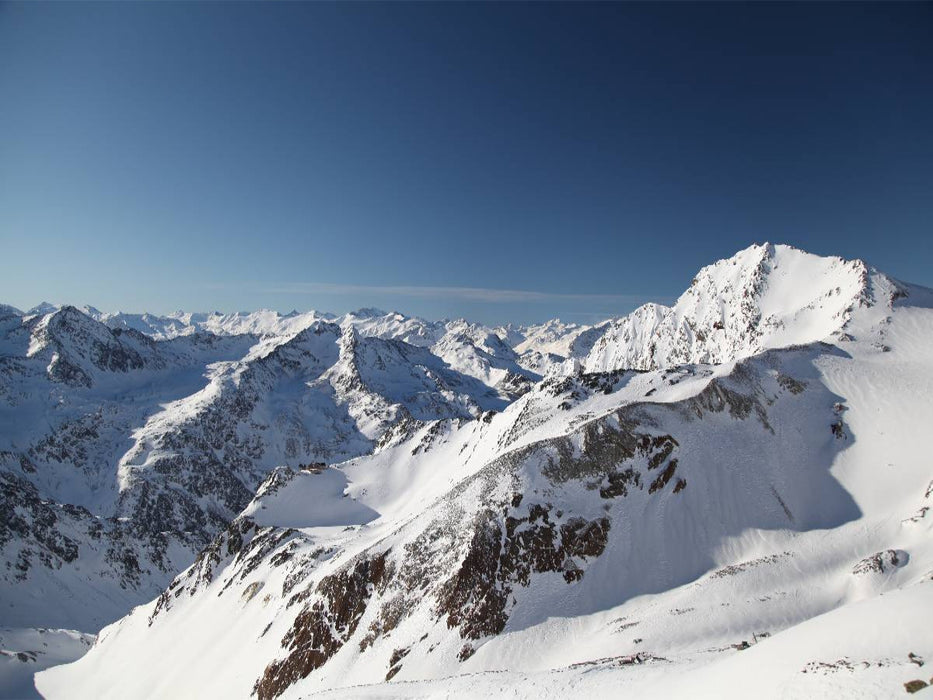 Stubaier Gletscher Skigebiet - CALVENDO Foto-Puzzle'
