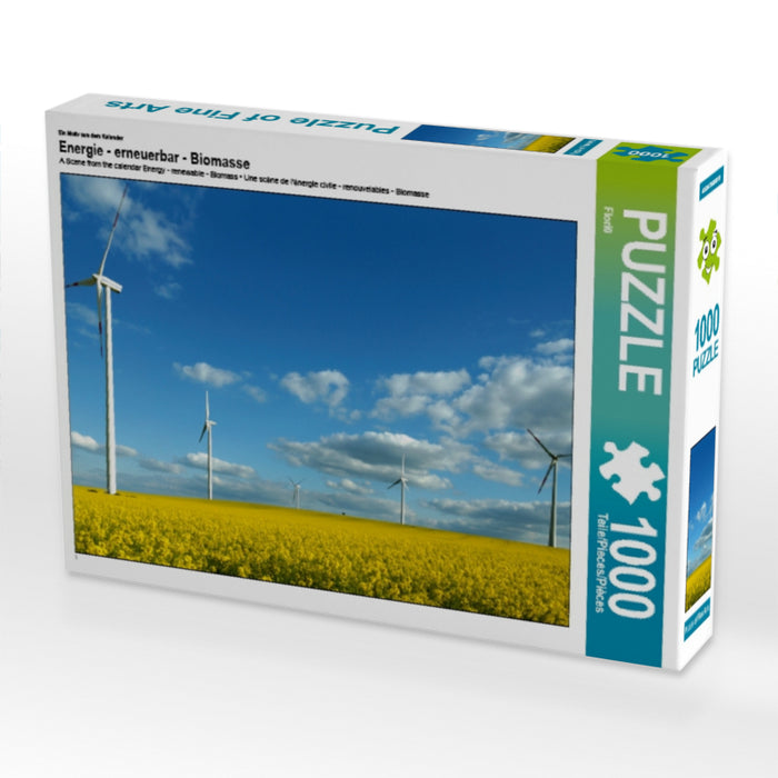 Ein Motiv aus dem Kalender Energie - erneuerbar - Biomasse 1000 Teile Puzzle quer - CALVENDO Foto-Puzzle'