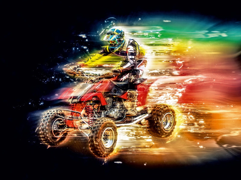 Quad, extrem cool 1000 Teile Puzzle quer - CALVENDO Foto-Puzzle'