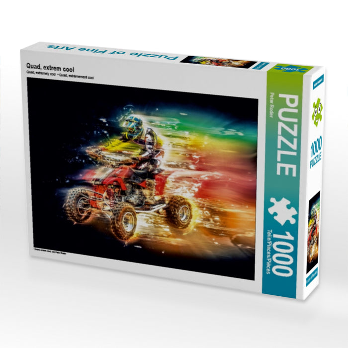 Quad, extrem cool 1000 Teile Puzzle quer - CALVENDO Foto-Puzzle'