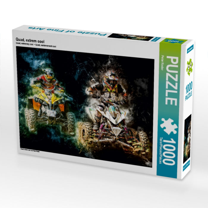 Quad, extrem cool 1000 Teile Puzzle quer - CALVENDO Foto-Puzzle'