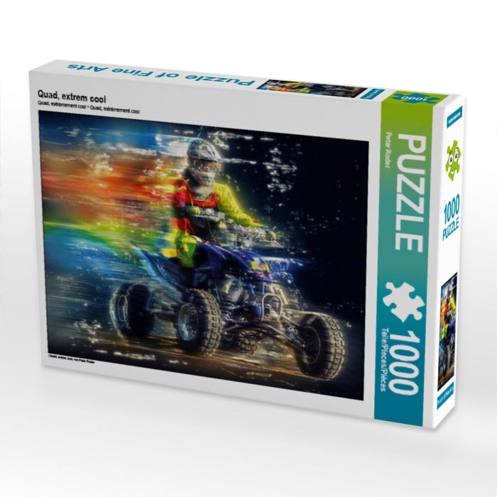 Quad, extremely cool - CALVENDO photo puzzle 
