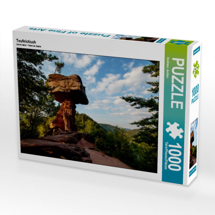 Teufelstisch 1000 Teile Puzzle quer - CALVENDO Foto-Puzzle'