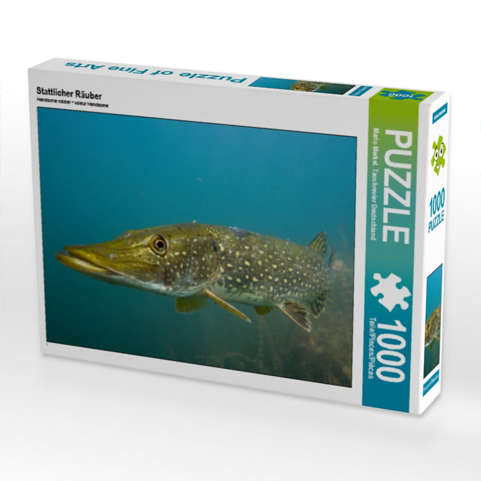 Stattlicher Räuber 1000 Teile Puzzle quer - CALVENDO Foto-Puzzle'