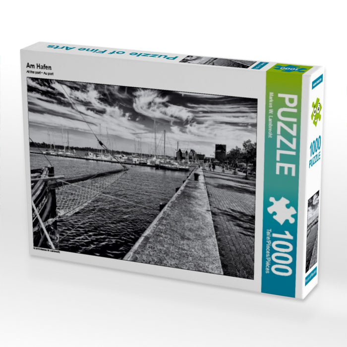Am Hafen 1000 Teile Puzzle quer - CALVENDO Foto-Puzzle'