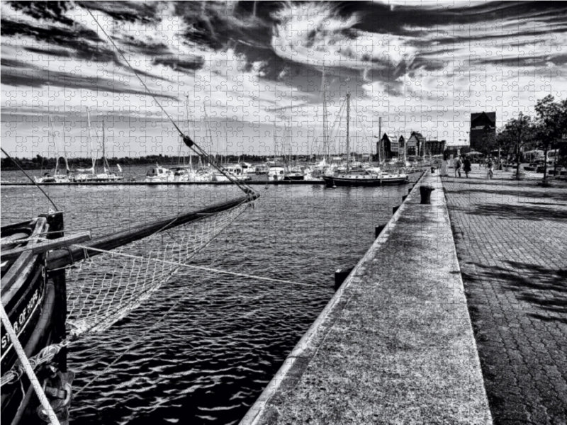 Am Hafen 1000 Teile Puzzle quer - CALVENDO Foto-Puzzle'