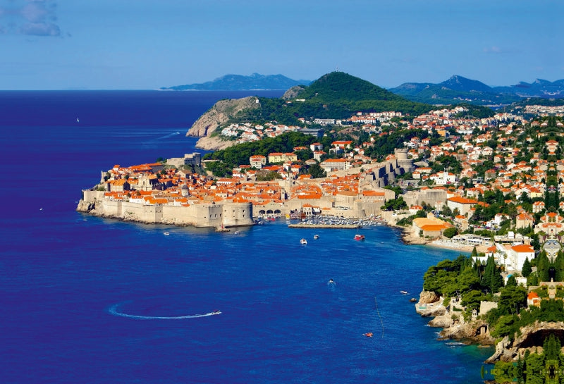Premium Textil-Leinwand Dubrovnik