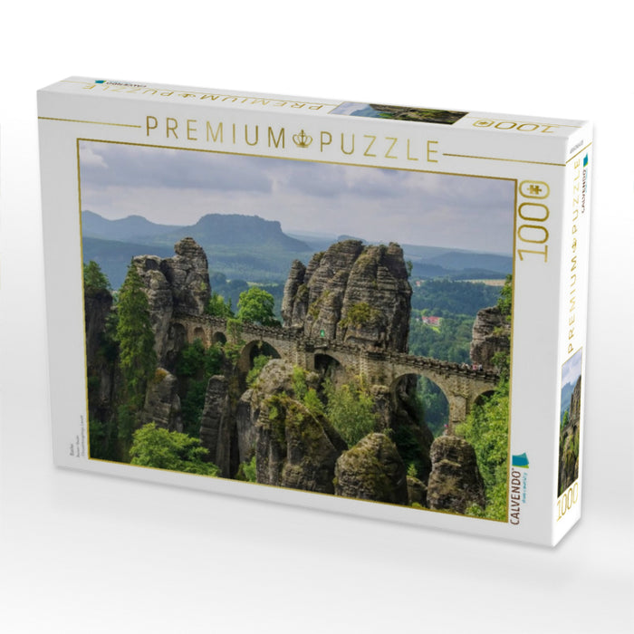 Bastei - CALVENDO Foto-Puzzle'