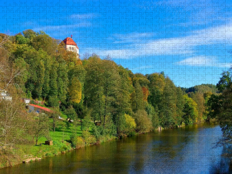 Schloss Wolkenburg - CALVENDO Foto-Puzzle'