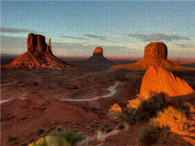 Monument Valley, Arizona 1000 Teile Puzzle quer - CALVENDO Foto-Puzzle'