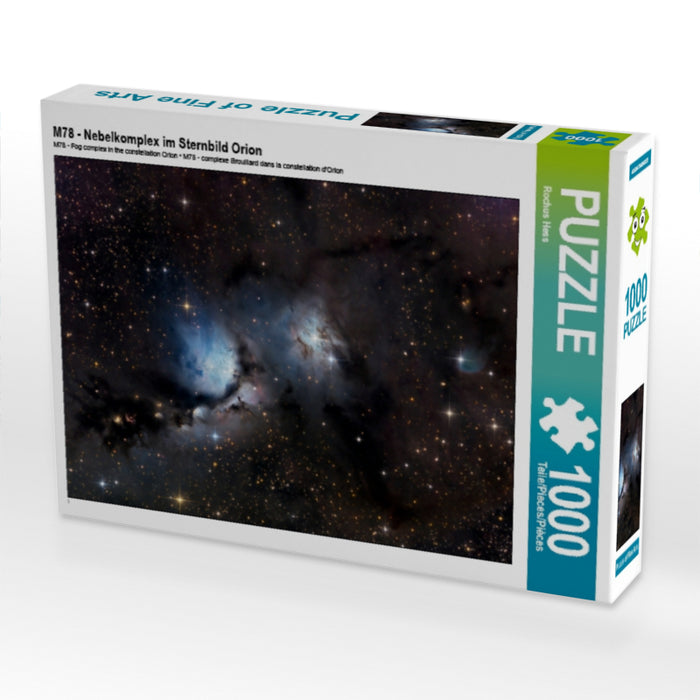 M78 - Nebelkomplex im Sternbild Orion 1000 Teile Puzzle quer - CALVENDO Foto-Puzzle'