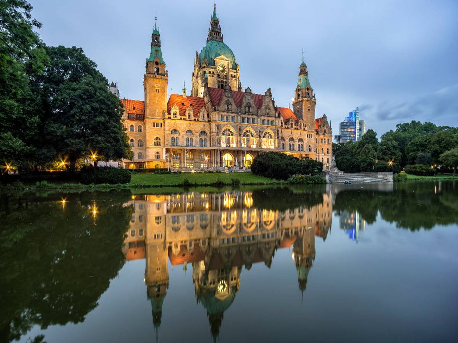 Am Maschteich - CALVENDO Foto-Puzzle'