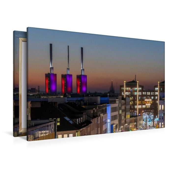 Premium Textil-Leinwand Stadtwerke