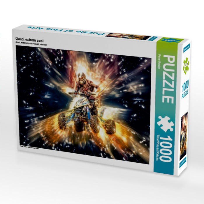 Quad, extrem cool 1000 Teile Puzzle quer - CALVENDO Foto-Puzzle'