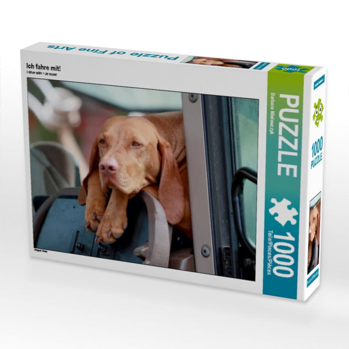 Ich fahre mit! 1000 Teile Puzzle quer - CALVENDO Foto-Puzzle'