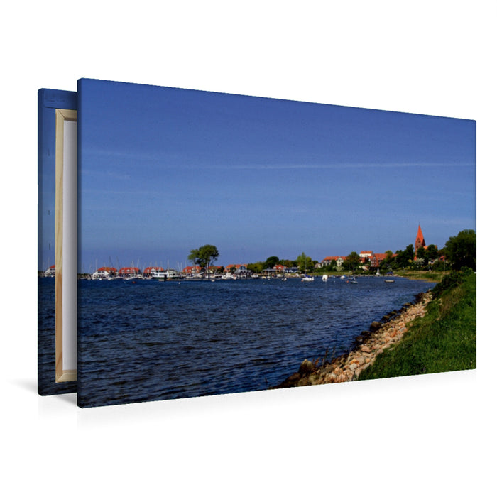 Premium Textil-Leinwand Das Ostseebad Rerik
