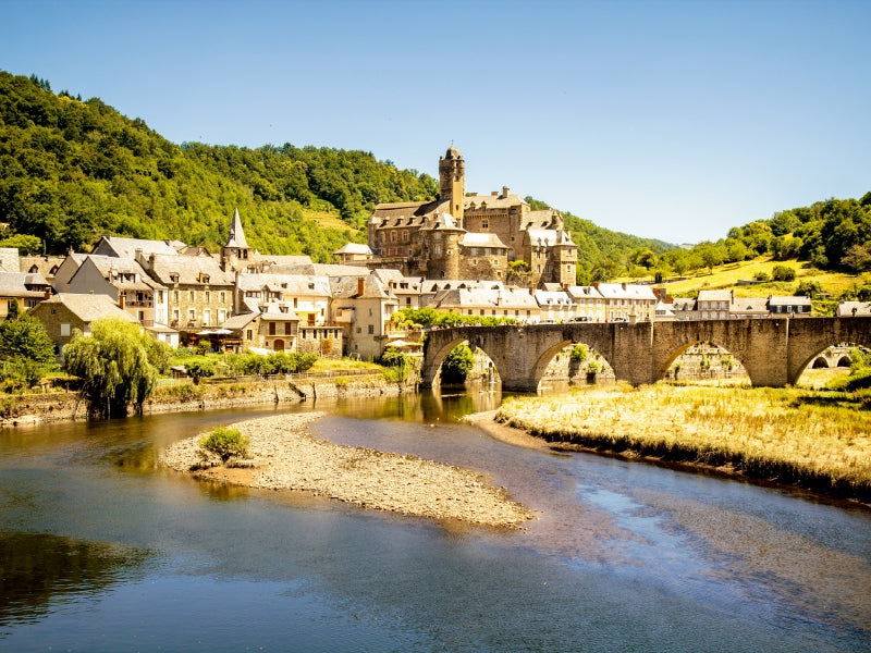 Estaing 1000 Teile Puzzle quer - CALVENDO Foto-Puzzle'