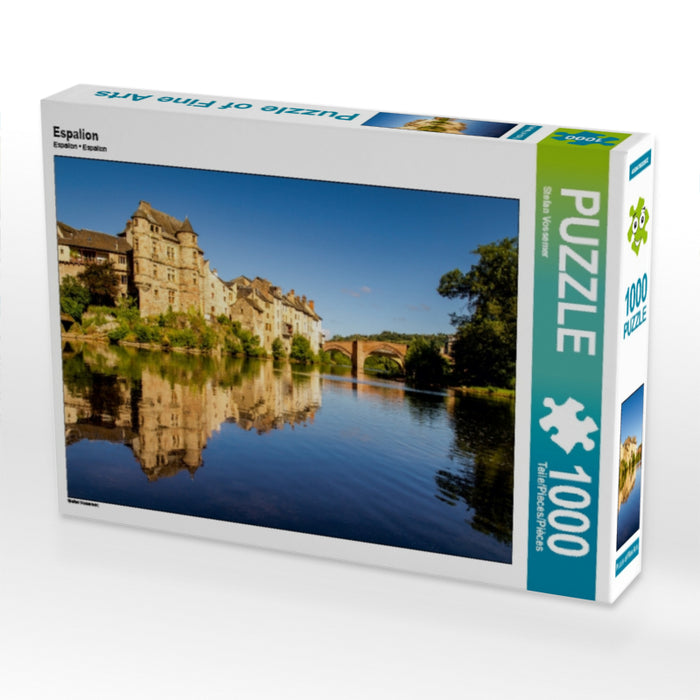 Espalion 1000 Teile Puzzle quer - CALVENDO Foto-Puzzle'
