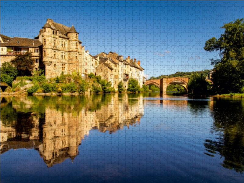Espalion 1000 Teile Puzzle quer - CALVENDO Foto-Puzzle'