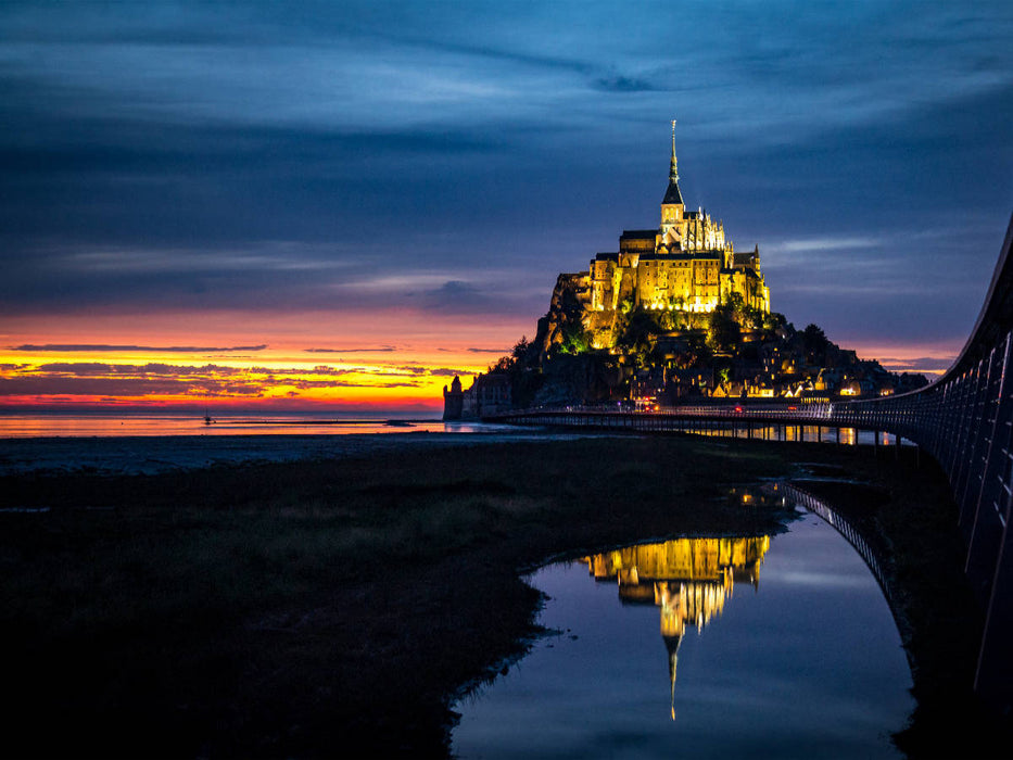 Mont-Saint-Michel - CALVENDO Foto-Puzzle'