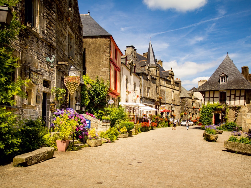 Rochefort-en-Terre 1000 Teile Puzzle quer - CALVENDO Foto-Puzzle'