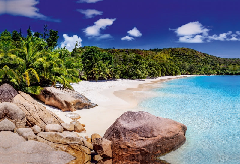 Premium Textil-Leinwand Anse Lazio - Praslin