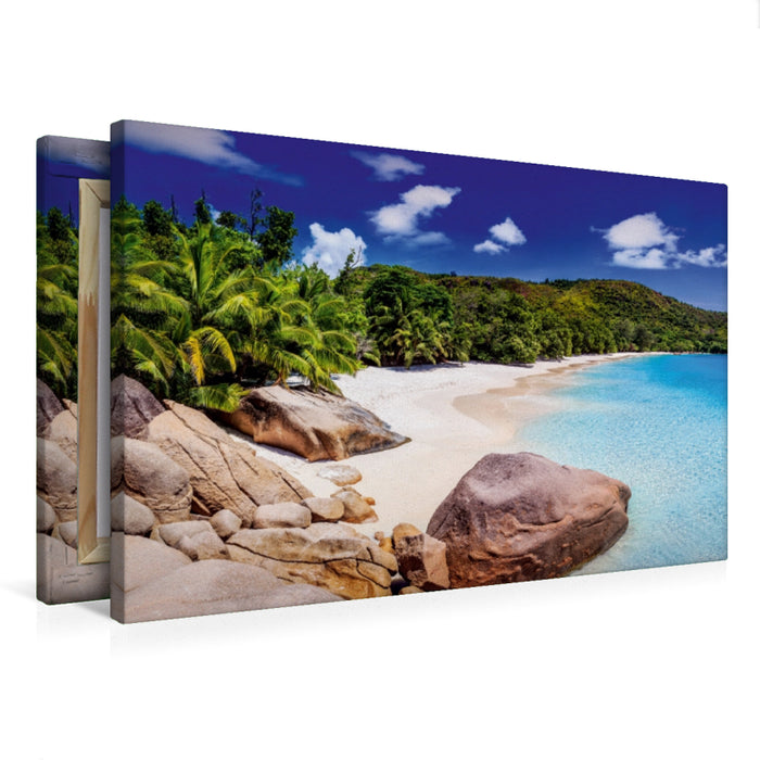 Premium Textil-Leinwand Anse Lazio - Praslin