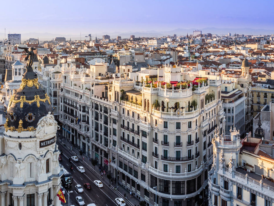 Blick über Madrid - CALVENDO Foto-Puzzle'