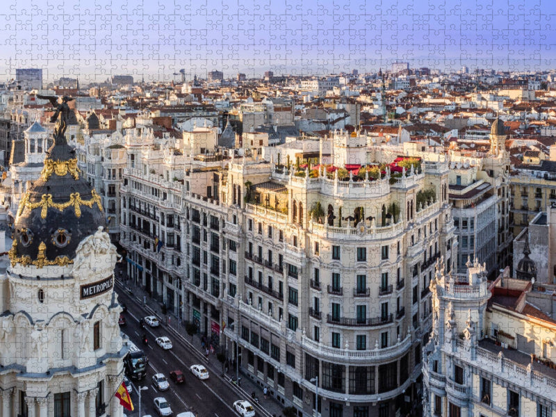 Blick über Madrid - CALVENDO Foto-Puzzle'