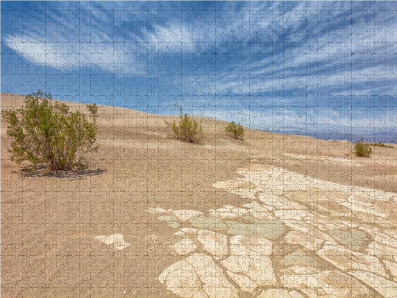 Sand Dunes, Death Valley Nationalpark, Kalifornien 1000 Teile Puzzle quer - CALVENDO Foto-Puzzle'