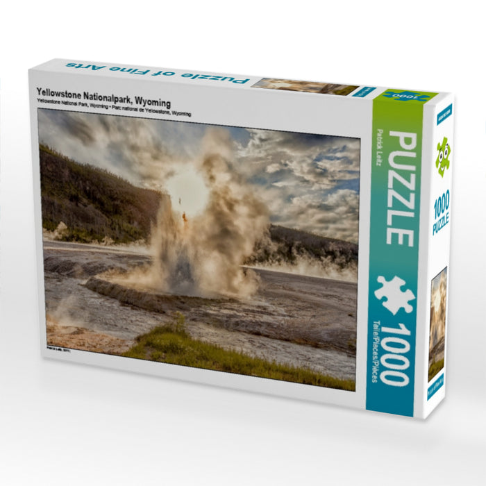 Yellowstone Nationalpark, Wyoming 1000 Teile Puzzle quer - CALVENDO Foto-Puzzle'