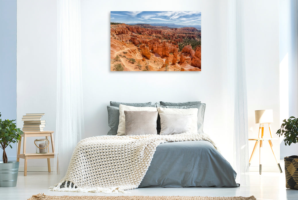 Premium Textil-Leinwand Premium Textil-Leinwand 120 cm x 80 cm quer Bryce Canyon Nationalpark, Utah