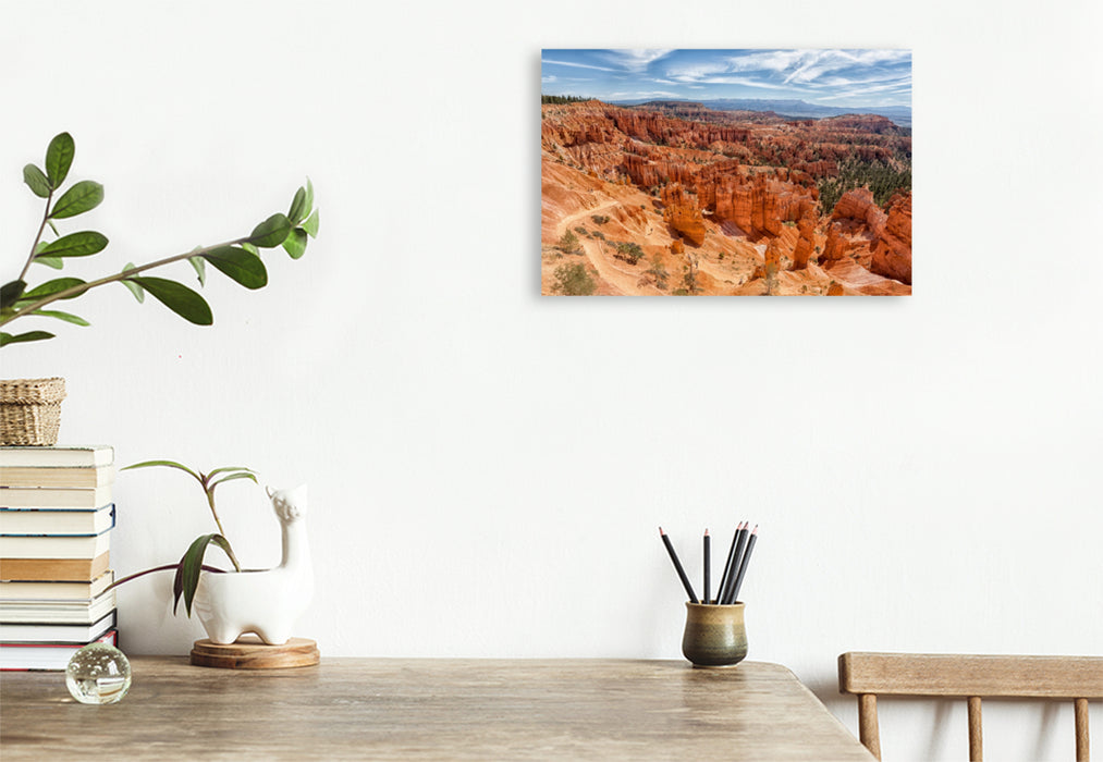 Premium Textil-Leinwand Premium Textil-Leinwand 120 cm x 80 cm quer Bryce Canyon Nationalpark, Utah