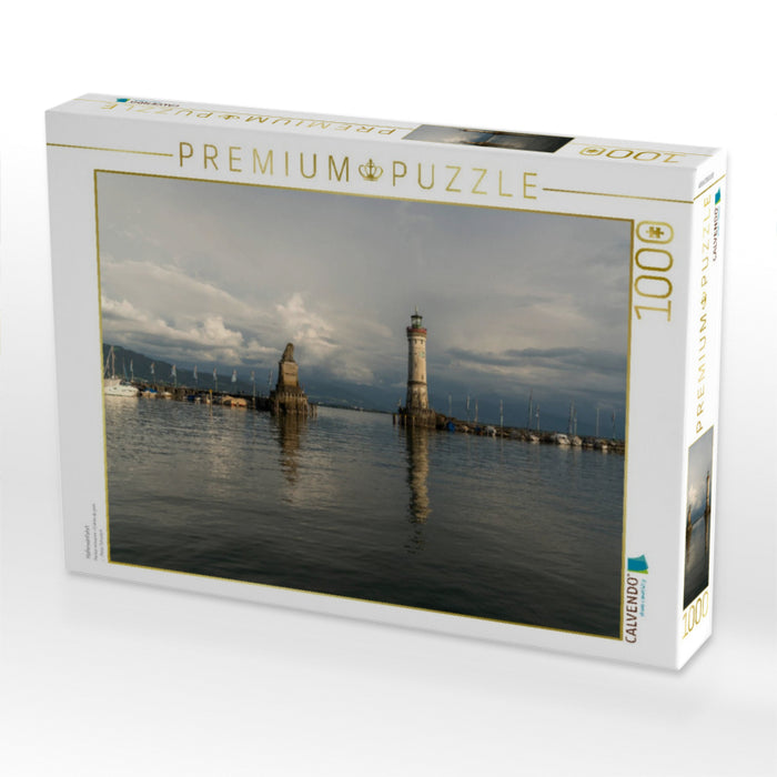 Hafeneinfahrt - CALVENDO Foto-Puzzle'