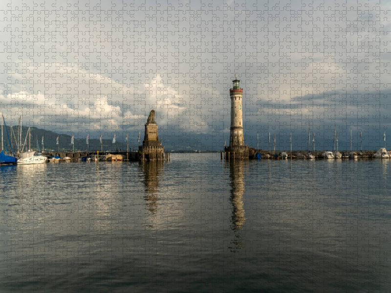 Hafeneinfahrt - CALVENDO Foto-Puzzle'