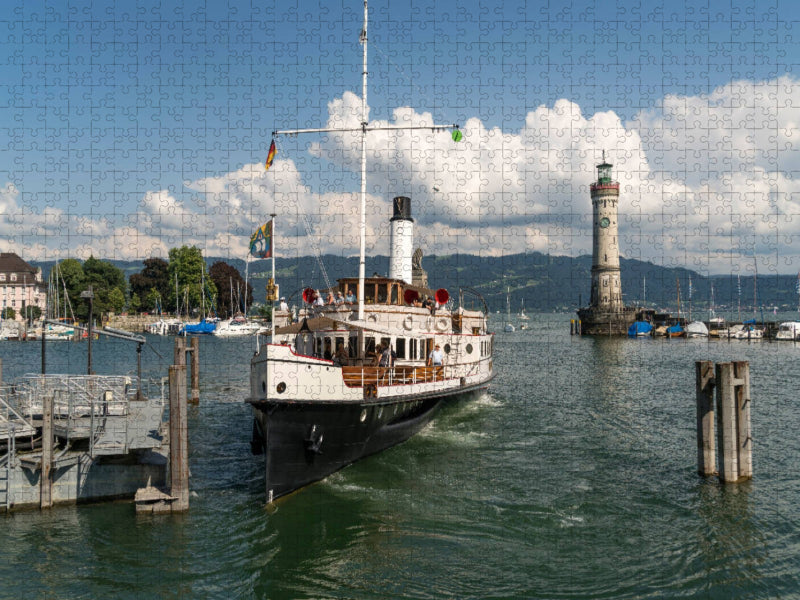 Dampfschiff Hohentwiel: - CALVENDO Foto-Puzzle'
