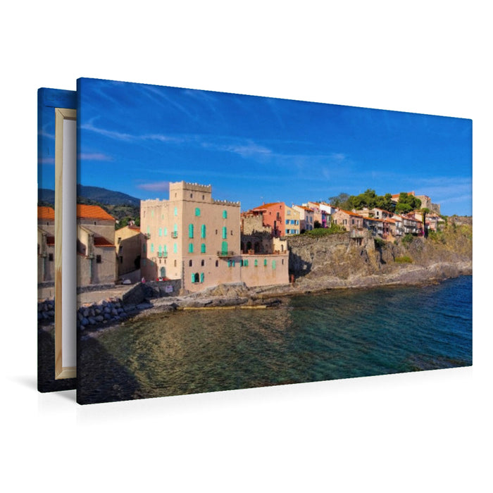 Premium Textil-Leinwand Collioure