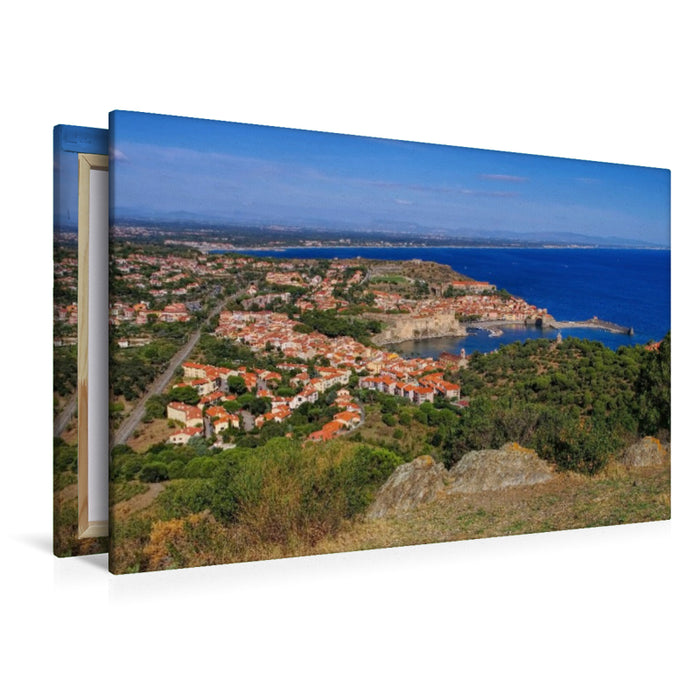 Premium Textil-Leinwand Collioure
