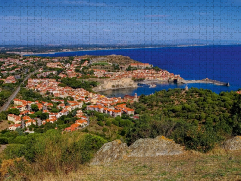 Collioure 1000 Teile Puzzle quer - CALVENDO Foto-Puzzle'