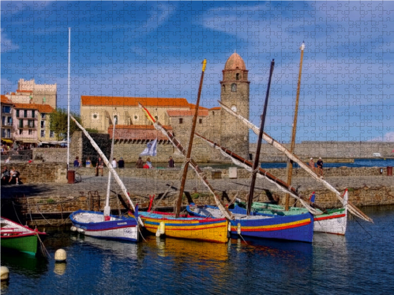 Collioure 1000 Teile Puzzle quer - CALVENDO Foto-Puzzle'